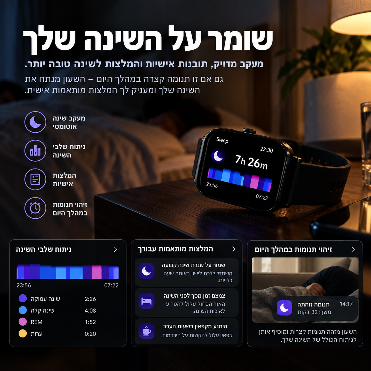 KIDORA plus – שעון חכם ומתקדם לבוגרים ונערים