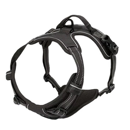 Adjustable No Pull Dog Harness Front Clip Reflective Comfortable Handle for Medium to Large Dogs Walking